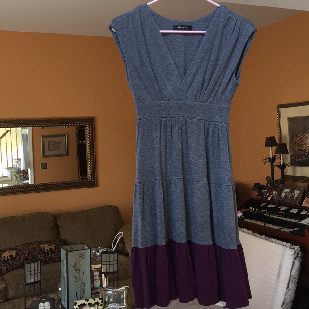 Sleeveless Gray Dress